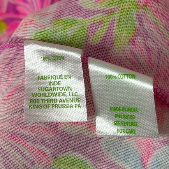 NEW Lilly Pulitzer Jodee Swing Dress Amethyst Size Small Floral Tiered Ruffles - Picture 9 of 9